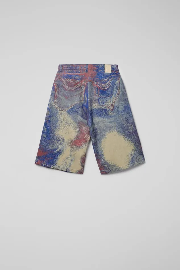 Denim Women Camper Denim Shorts BlueBeigeRed Denim Shorts Denim Women Camper Denim Shorts BlueBeigeRed Denim Shorts