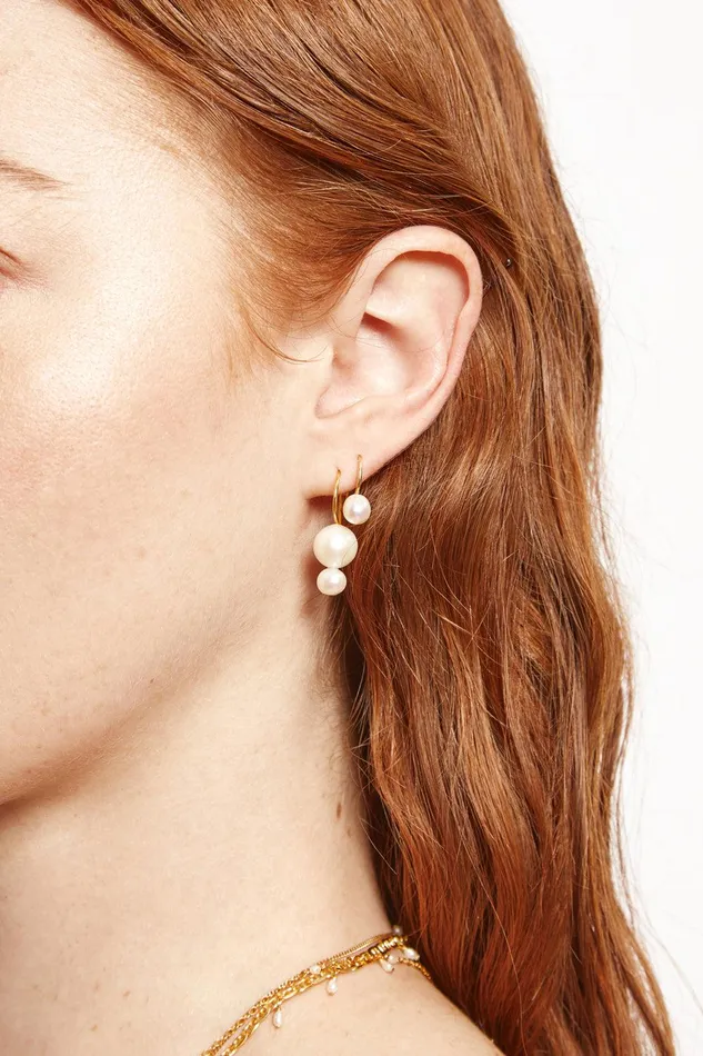 Diem Drop Earrings Mini Gold Women Chan Luu Earrings