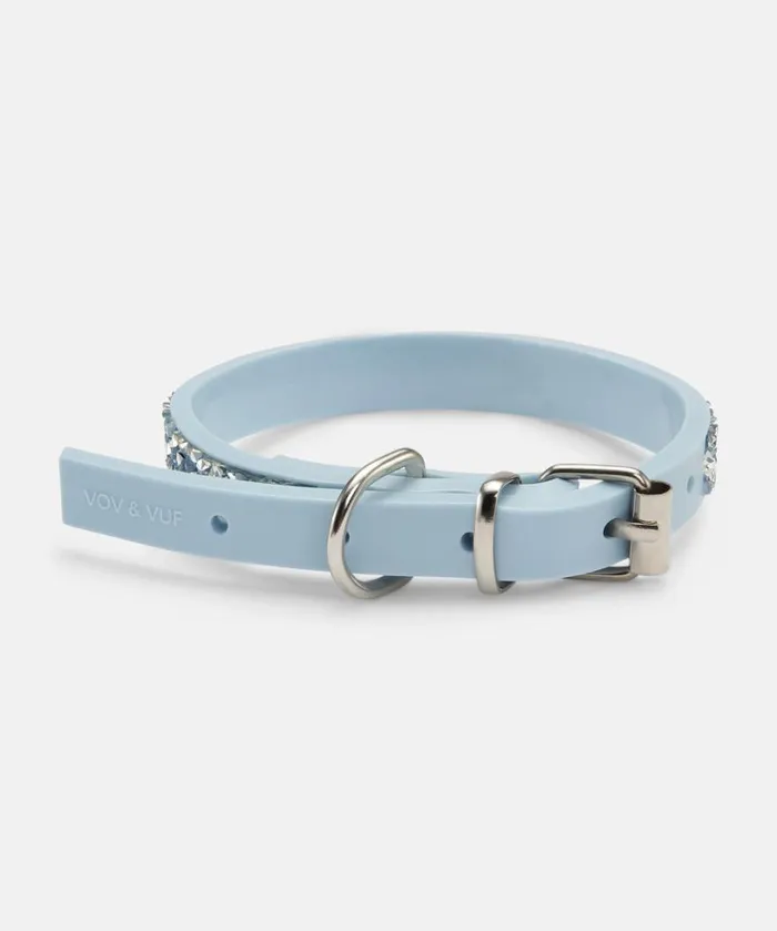 Dog Collar 8211 Blue Bell Accessories Ilse Jacobsen Vov and Vuf
