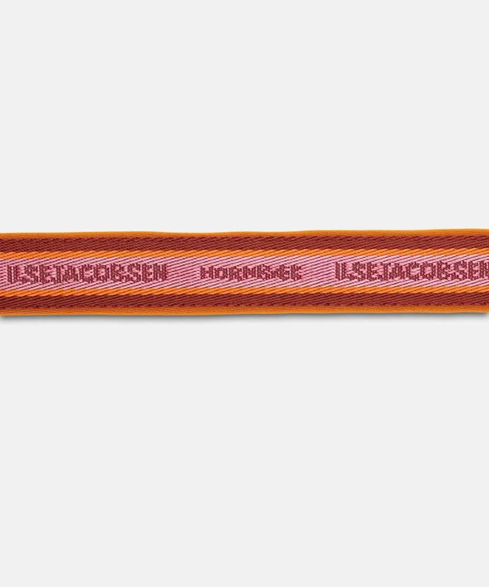 Dog Collar Medium 8211 Burnt Henna Accessories Ilse Jacobsen Vov and Vuf