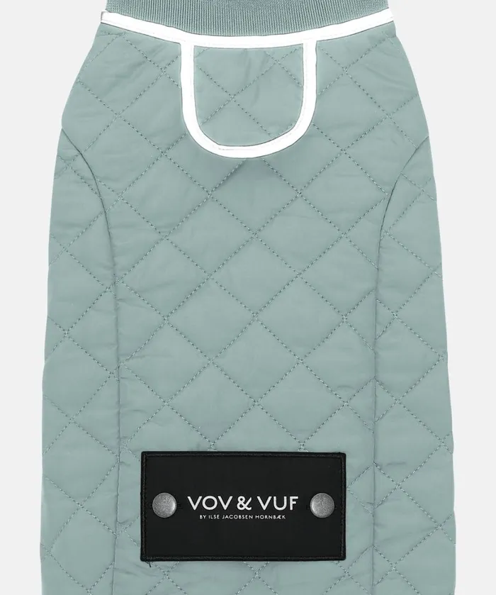 Dog Quilt Coat 8211 Sea Foam Accessories Ilse Jacobsen Vov and Vuf Dog Quilt Coat 8211 Sea Foam Accessories Ilse Jacobsen Vov and Vuf
