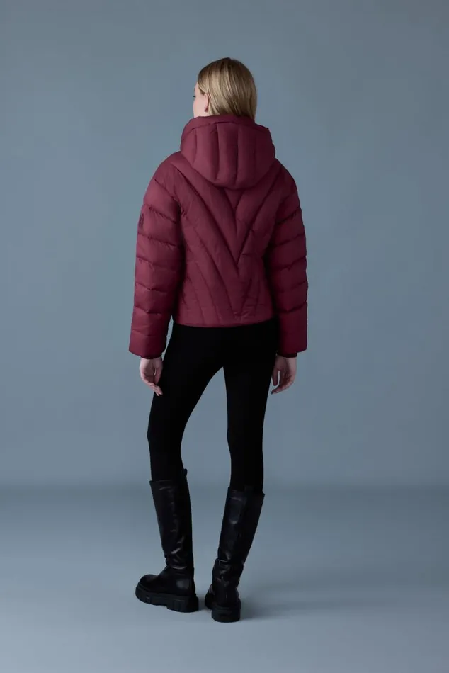 Downs and Jackets Women Mackage HOPE Softwash Rounded Quilt Down Jacket Black