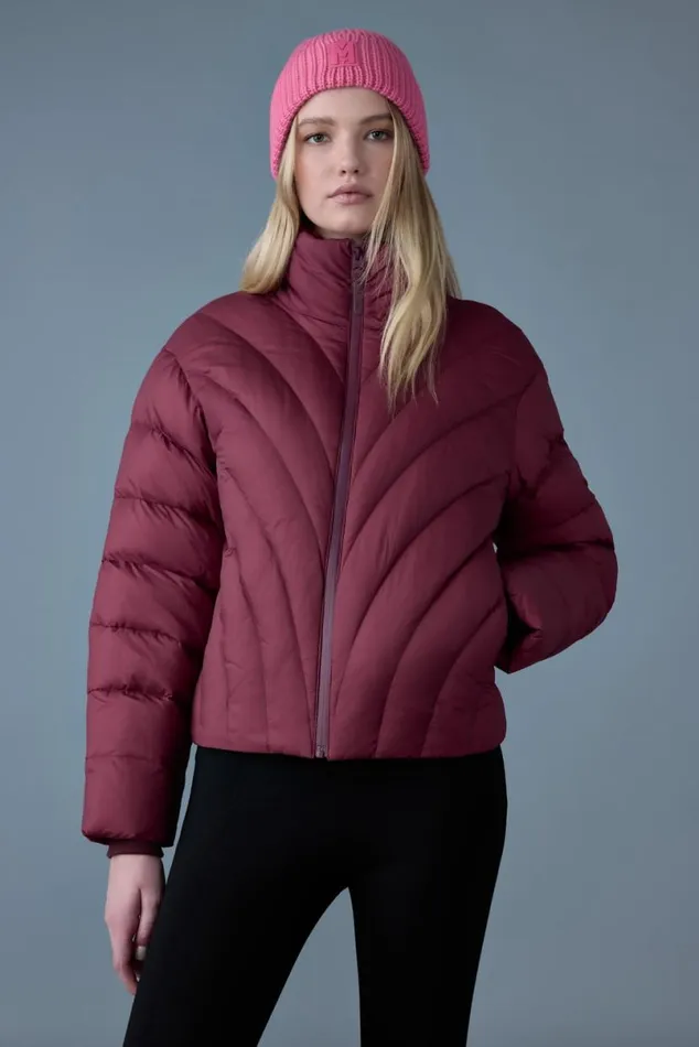 Downs and Jackets Women Mackage HOPE Softwash Rounded Quilt Down Jacket Black