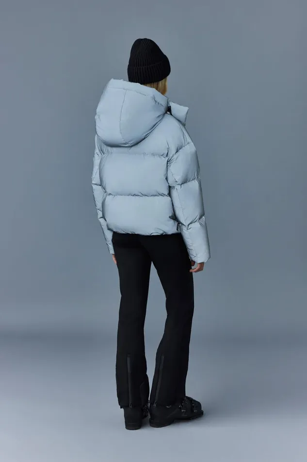 Downs and Jackets Women Mackage TESSYRF Down Jacket With Reflective Shell Reflective