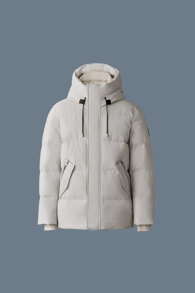 Downs and Parkas Men Mackage GRAYDON 2in1 Lustrous Light Down Jacket Navy
