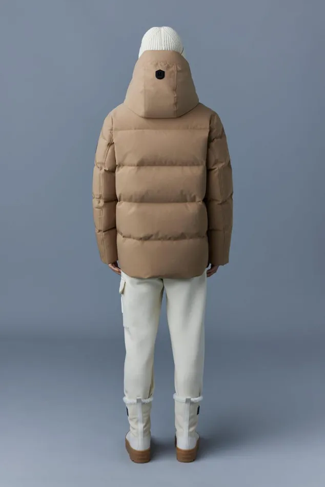 Downs and Parkas Men Mackage GRAYDON 2in1 Lustrous Light Down Jacket Navy