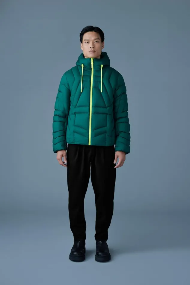 Downs and Parkas Men Mackage LUKE Softwash Geometrical Channel Quilt Down Jacket Black Downs and Parkas Men Mackage LUKE Softwash Geometrical Channel Quilt Down Jacket Black