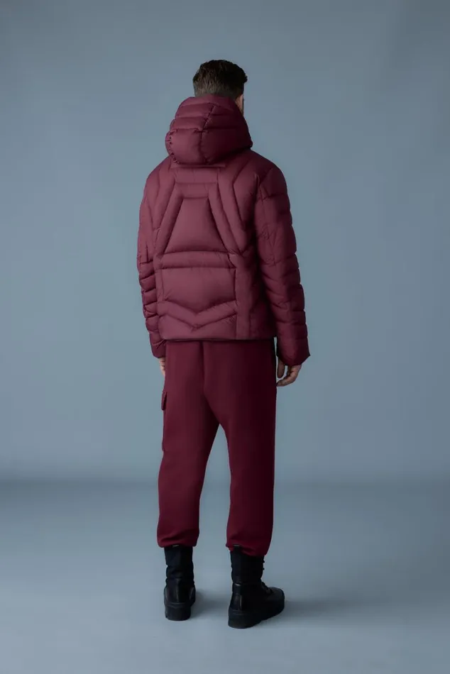 Downs and Parkas Men Mackage LUKE Softwash Geometrical Channel Quilt Down Jacket Black Downs and Parkas Men Mackage LUKE Softwash Geometrical Channel Quilt Down Jacket Black