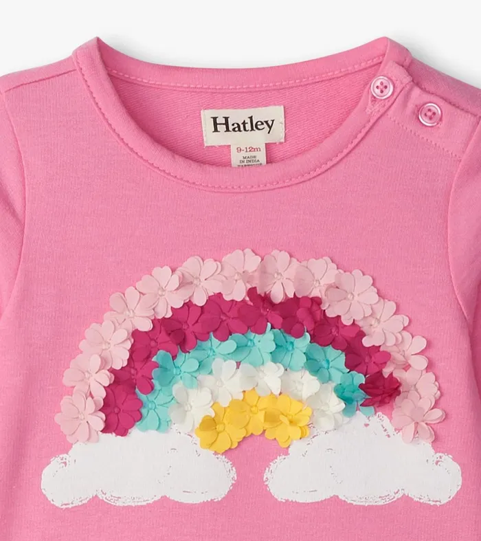 Dresses Baby and Toddler Hatley Baby and Toddler Girls Rainbow Cloud Flounce Skirt Dress