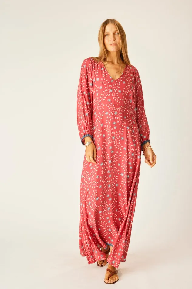 Dresses Shop Natalie Martin ALICE DRESS Pinwheel Barn Red
