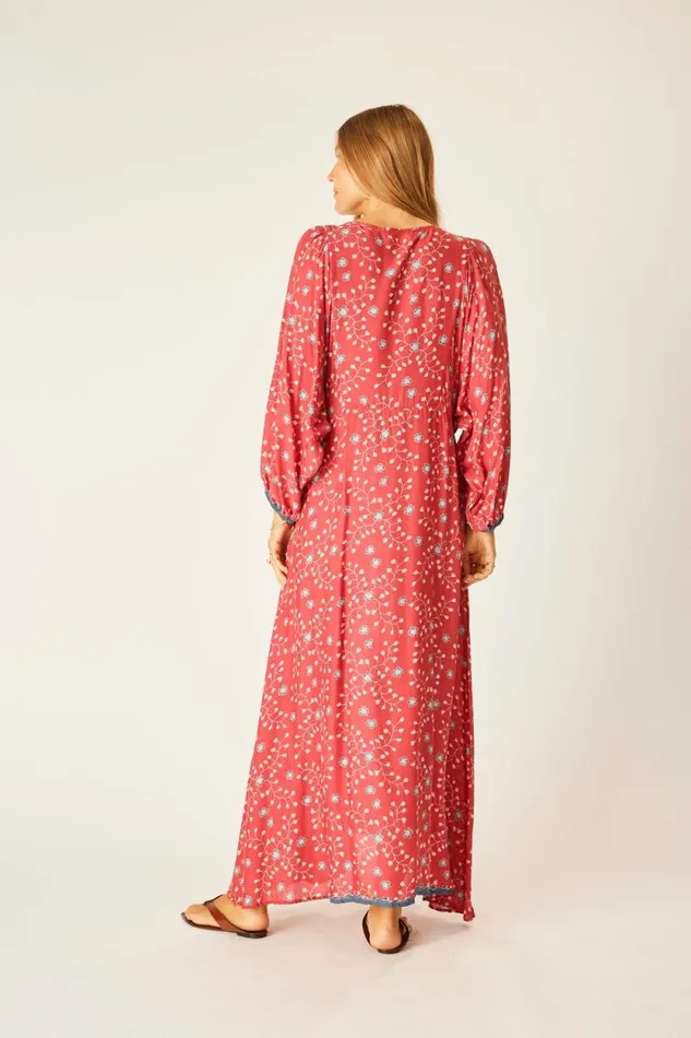 Dresses Shop Natalie Martin ALICE DRESS Pinwheel Barn Red