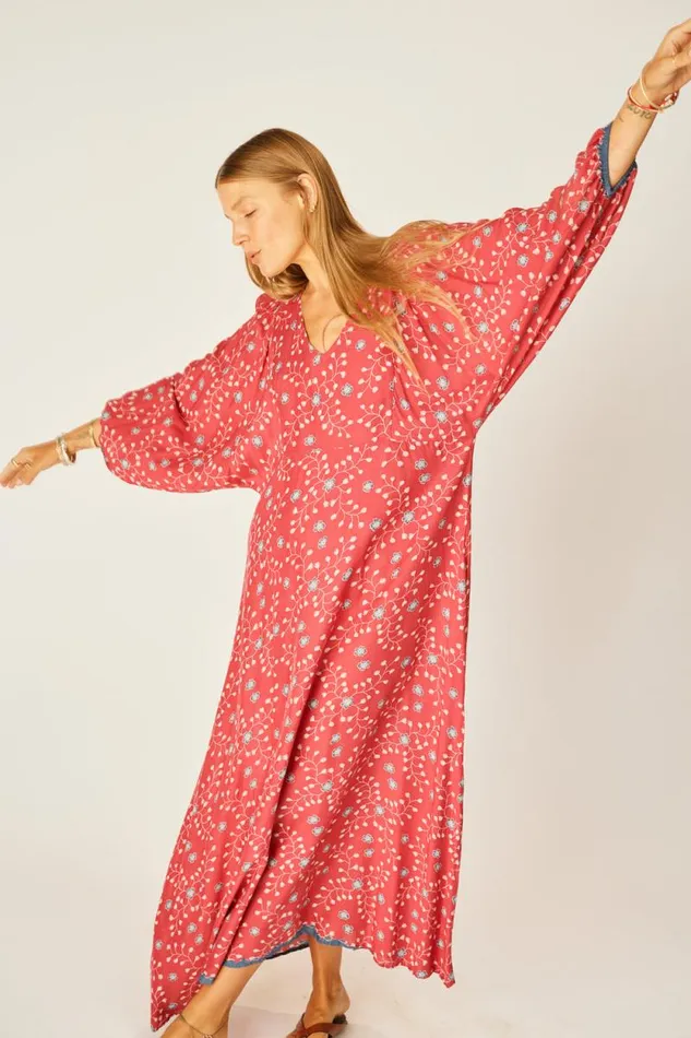 Dresses Shop Natalie Martin ALICE DRESS Pinwheel Barn Red
