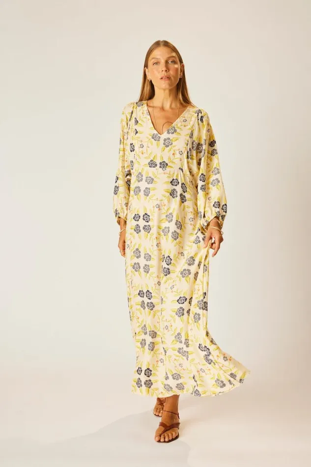 Dresses Shop Natalie Martin ALICE DRESS Prairie Indigo