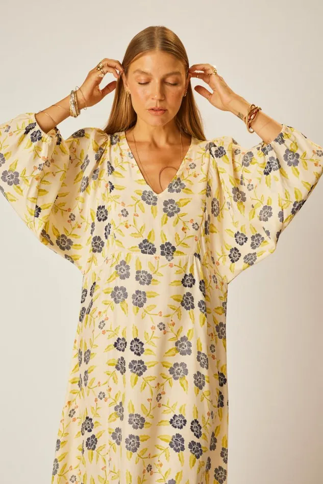 Dresses Shop Natalie Martin ALICE DRESS Prairie Indigo