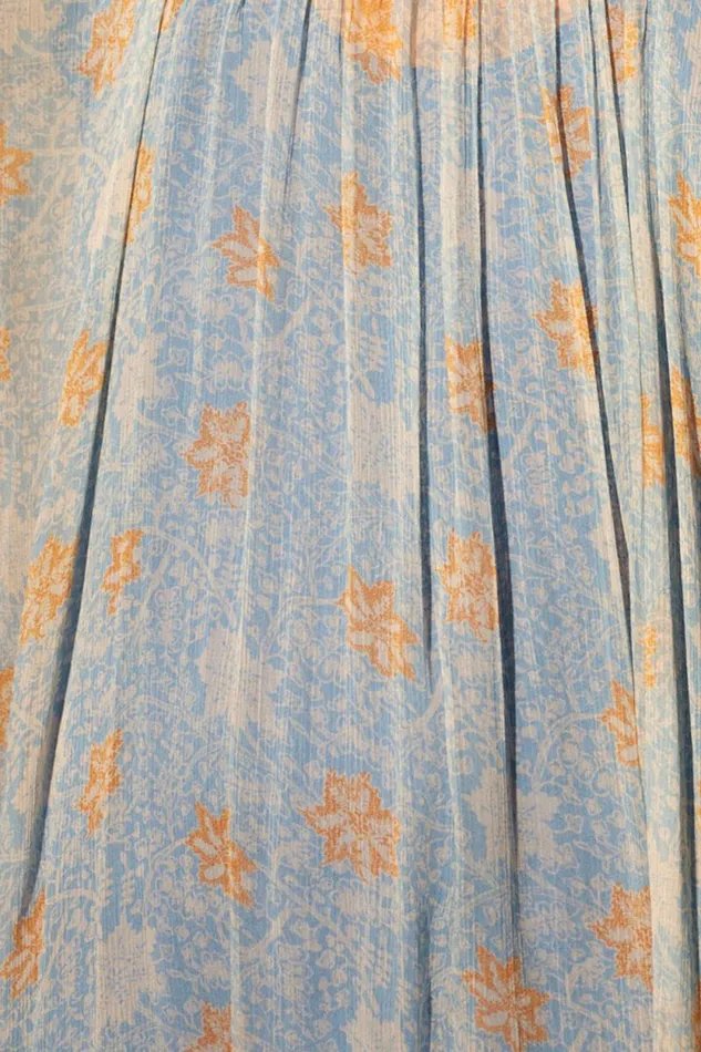 Dresses Shop Natalie Martin COCO MAXI Snowflake Tangerine