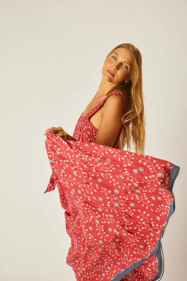 Dresses Shop Natalie Martin JASMINE MAXI Pinwheel Barn Red