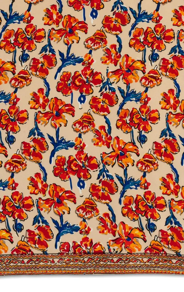 Dresses Shop Natalie Martin LOLA DRESS Silk Watercolor Clementine