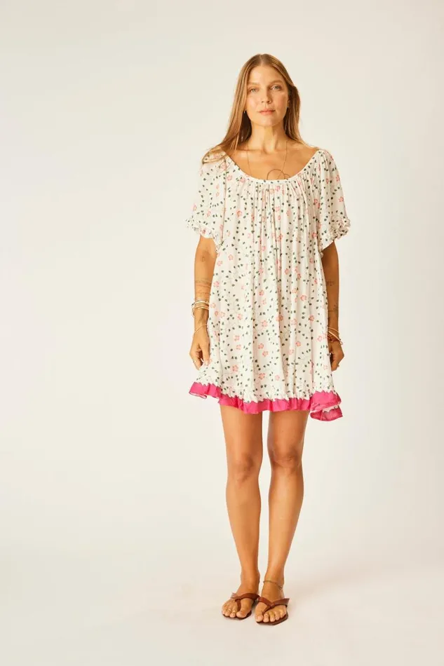 Dresses Shop Natalie Martin MARINA DRESS Pinwheel Cotton