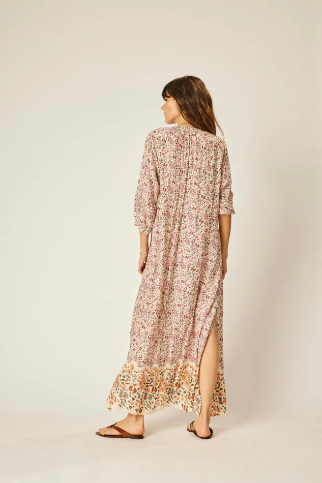Dresses Shop Natalie Martin SAMMIE MAXI Petite Fleur Rose