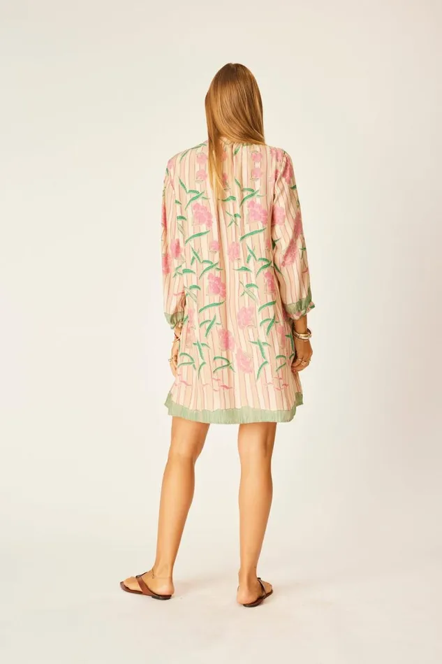 Dresses Shop Natalie Martin SAMMIE SHORT DRESS Chamomile Rose