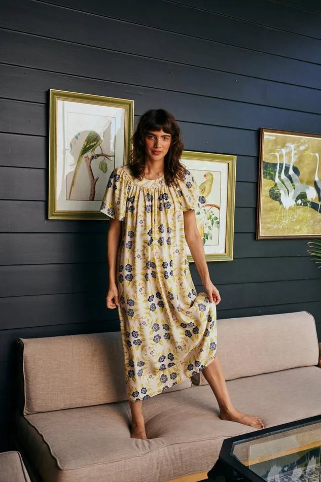 Dresses Shop Natalie Martin SIENNA DRESS Prairie Indigo