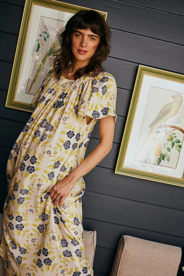 Dresses Shop Natalie Martin SIENNA DRESS Prairie Indigo