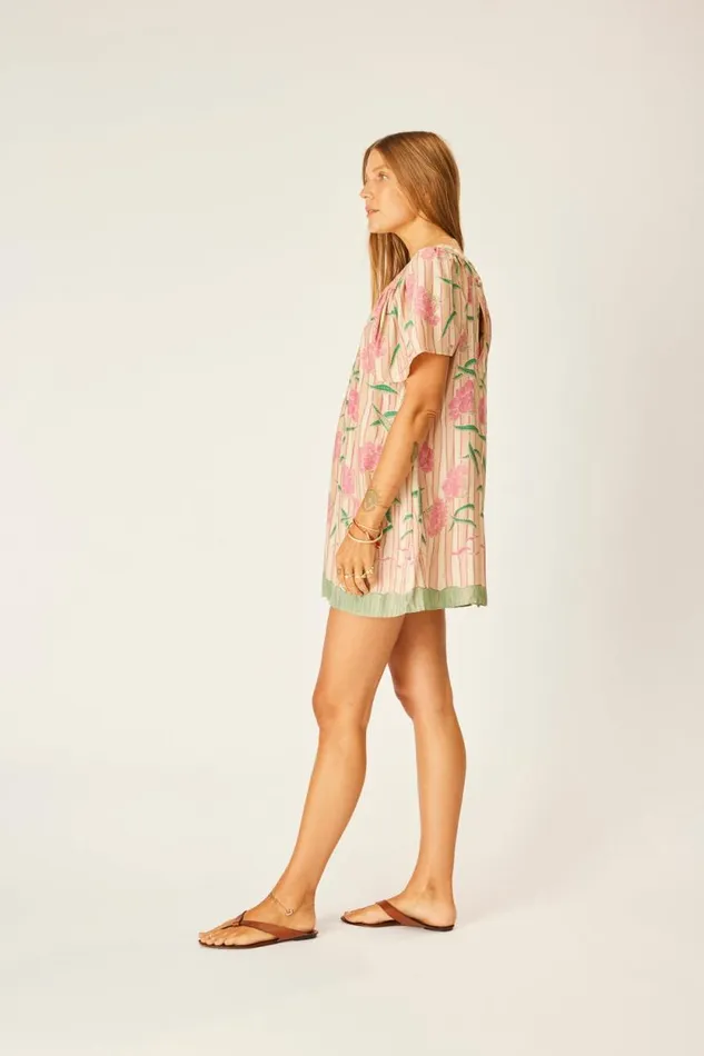 Dresses Shop Natalie Martin SIENNA MINI DRESS Chamomile Rose