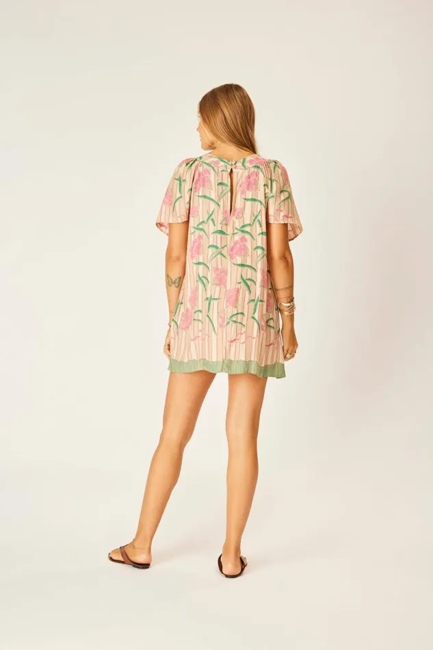 Dresses Shop Natalie Martin SIENNA MINI DRESS Chamomile Rose