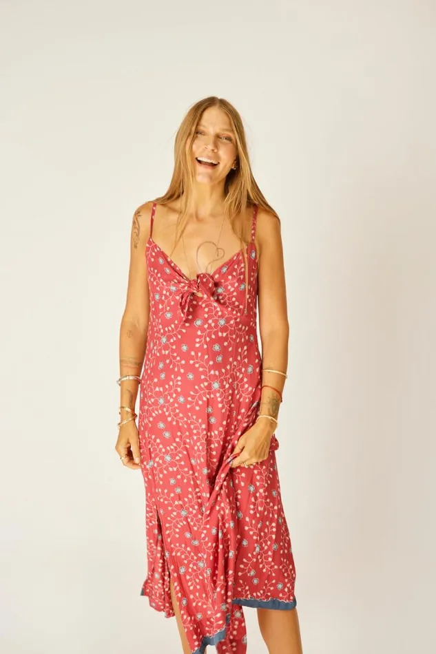 Dresses Shop Natalie Martin SOPHIE DRESS Pinwheel Barn Red