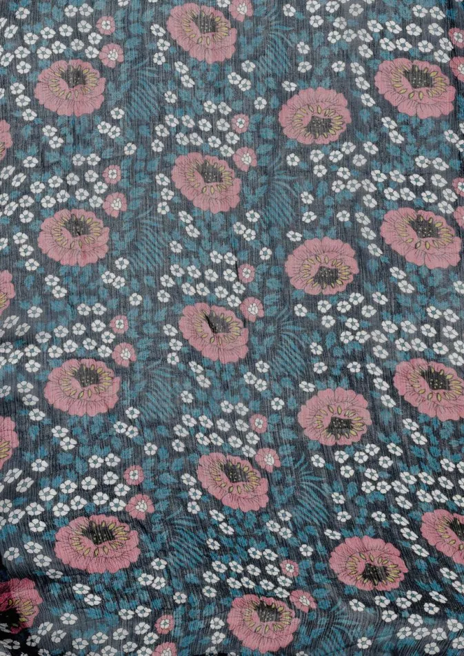 Dresses Shop Natalie Martin TOVA MAXI Vintage Flowers Indigo