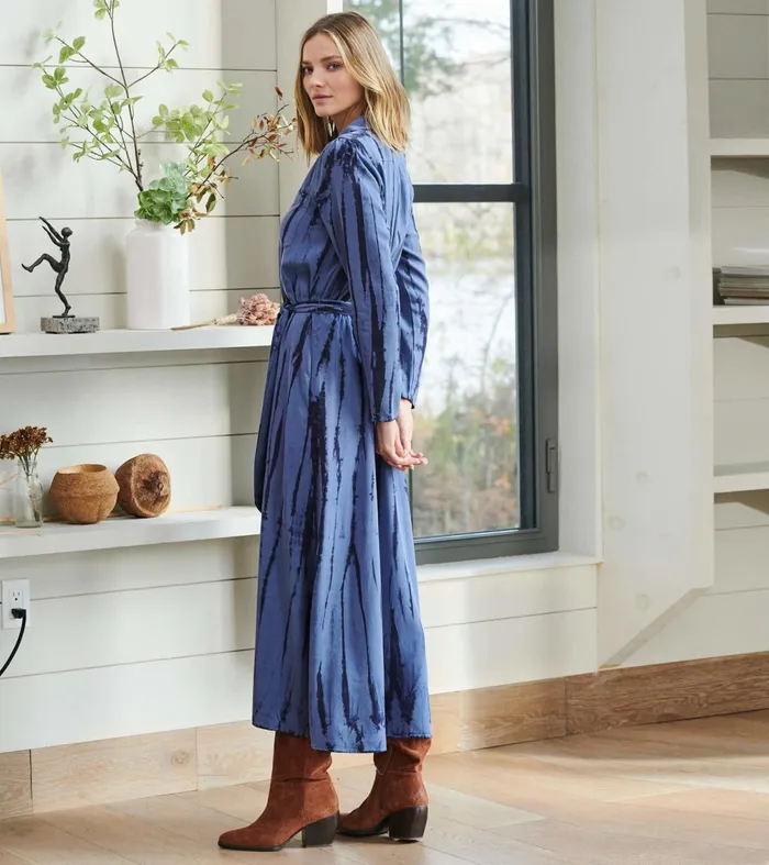 Dresses Women Hatley Maxi Shirt Dress 8211 Into The Deep