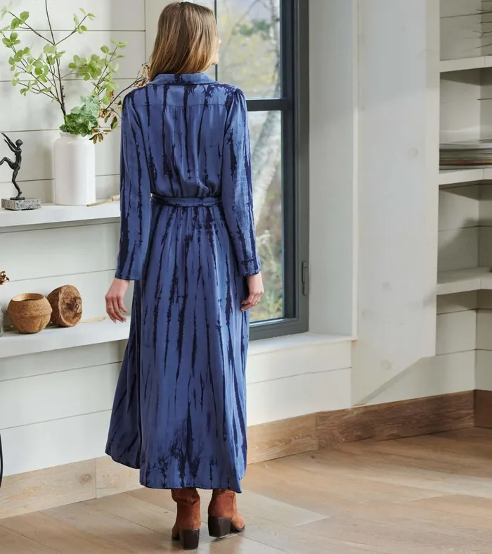 Dresses Women Hatley Maxi Shirt Dress 8211 Into The Deep