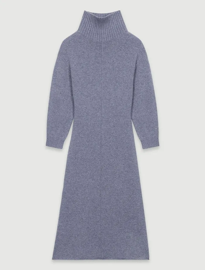 Dresses Women Maje Knit Maxi Dress Grey