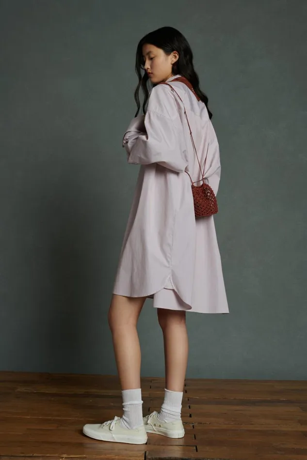 Dresses Women Soeur AUTRICHE DRESS Brownoffwhite