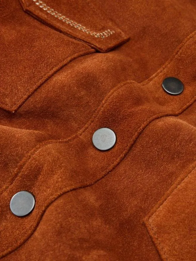 EMMONS JACKET Espresso Clothing John Varvatos Leather Jackets