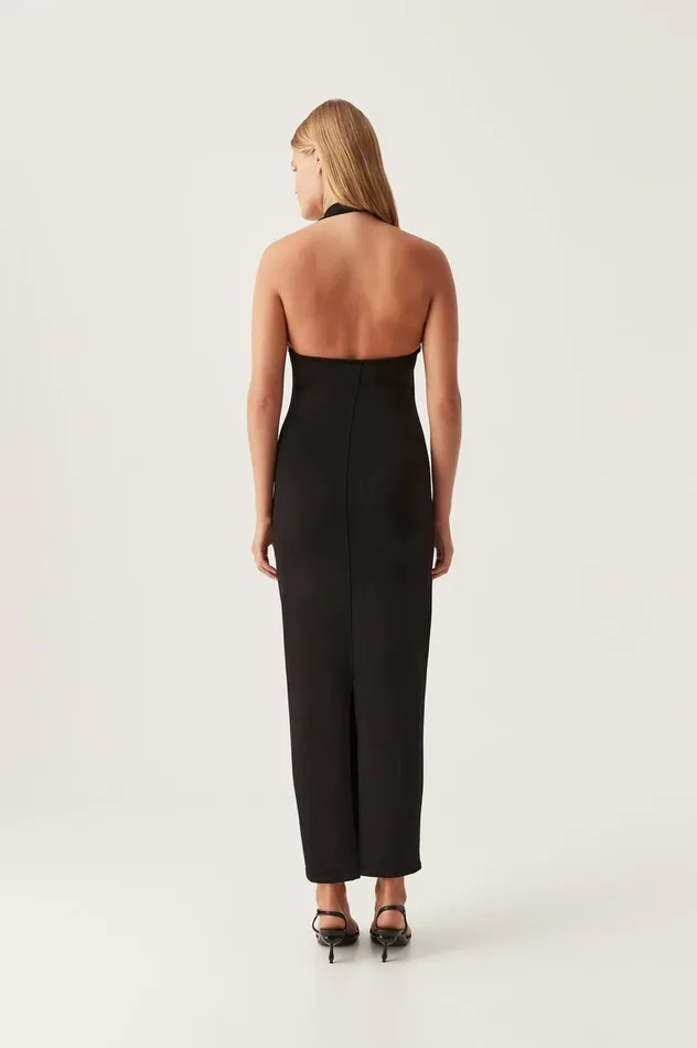 Enigma Hardware Dress Black Women Aje Black Dresses