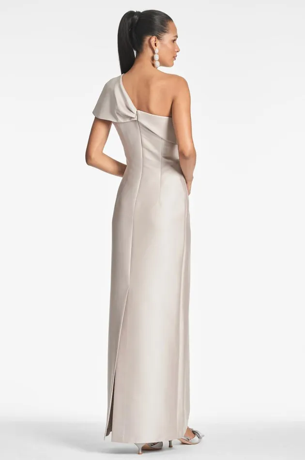 Evening Women Sachin and Babi Ines Gown 8211 Frosty Pewter