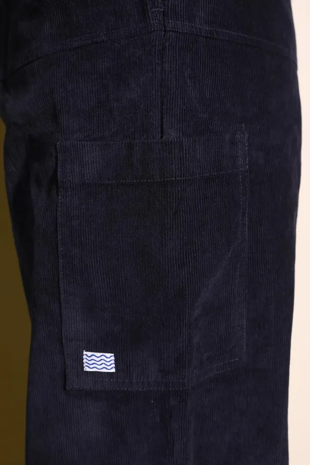 Everett Trouser Corduroy Navy Womens LF Markey Trousers