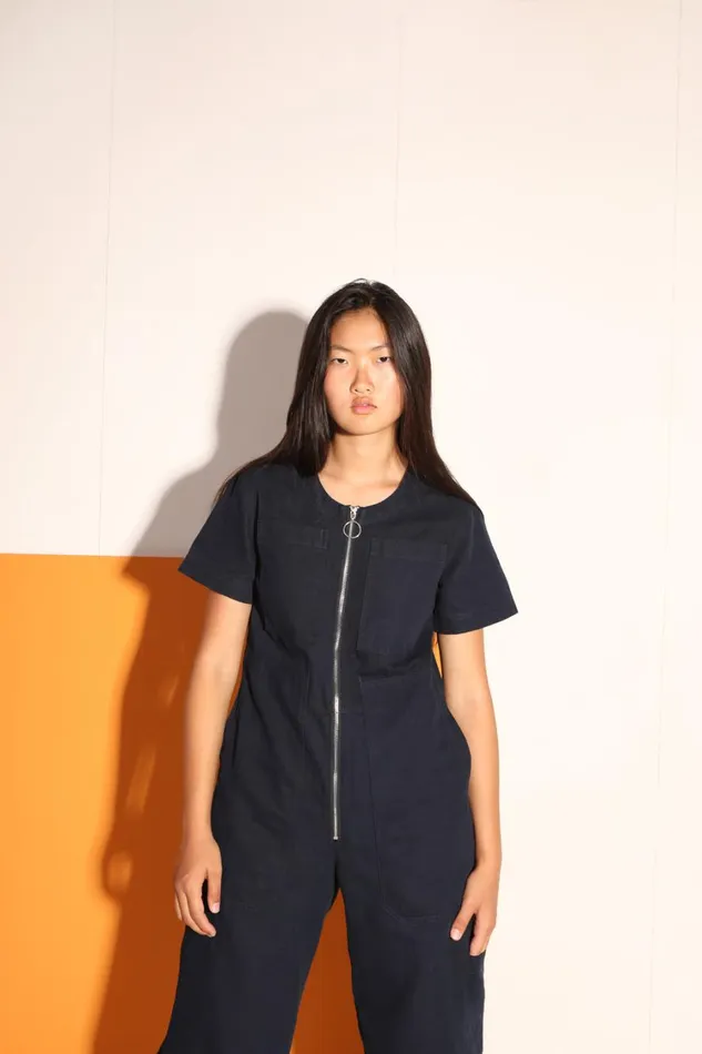 Felix Boilersuit Navy Womens LF Markey One Pieces