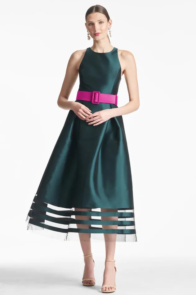 FitFlare Women Sachin and Babi Rani Dress 8211 Forest Green
