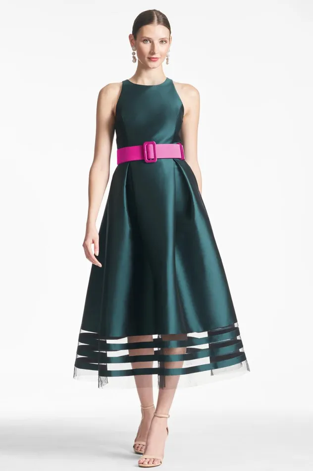 FitFlare Women Sachin and Babi Rani Dress 8211 Forest Green