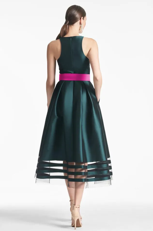 FitFlare Women Sachin and Babi Rani Dress 8211 Forest Green