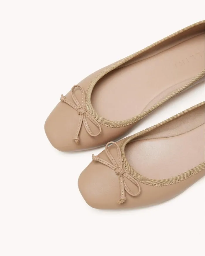 Flats Billini Ballet Flats ISAIAH DARK NUDE