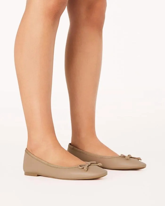 Flats Billini Ballet Flats ISAIAH DARK NUDE