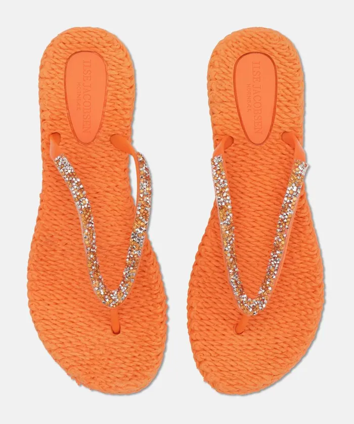 Flip Flop With Glitter 8211 Spice Shoes Ilse Jacobsen Flip Flops