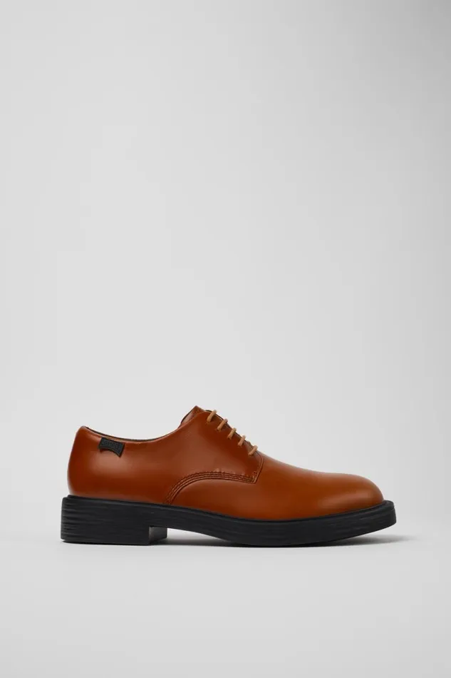 Formal Shoes Men Camper Dean Brown Leather Shoe Formal Shoes Men Camper Dean Brown Leather Shoe