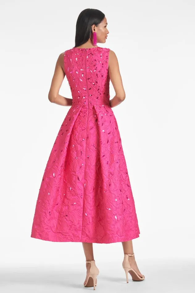 Formal Women Sachin and Babi Ashley Gown 8211 Fuchsia