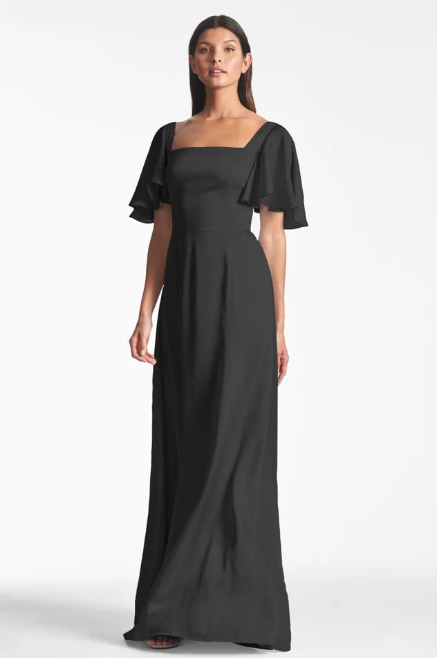 Formal Women Sachin and Babi Aurora Gown 8211 Black