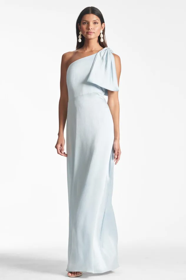 Formal Women Sachin and Babi Chelsea Gown 8211 Ice Blue