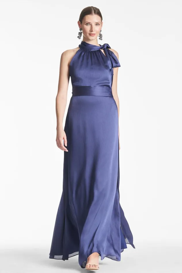 Formal Women Sachin and Babi Kayla Gown 8211 Deep Cobalt